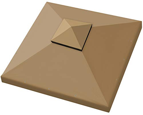 Benefitusa tak endast 30 cm x 30 cm ersättning lusthus topp baldakin uteplats paviljong skydd solskydd polyester dubbel nivå solbränna