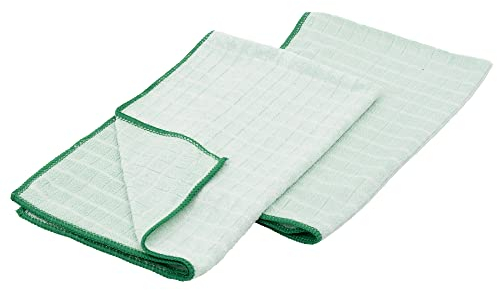 MaxxGoods Bambus Premium Geschirrtücher, Reinigungstücher 60x40cm - weiche, saugfähige & fusselfreie Küchentücher - streifenfrei für Glanz auf Besteck und Geschirr - Bambus putztücher wiederverwendbar