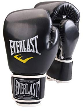 XJST Guanti da Pugile per Uomini e Donne, Guanti da Allenamento da 6 Once e 12oz, Guanti da Kickboxing, Guanti Sparring, guantoni da Sparring, Guanti da Allenamento Borsa Pesante,Nero,10oz