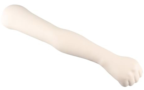 Flesh Practice Tattoo Arm, 63 Cm Längd Mjuk Silikon Hög Simulering Tatuering Träning Visar Dummy Fake Tatuering Skin Arm för Practice Display Tatuerare Nybörjare