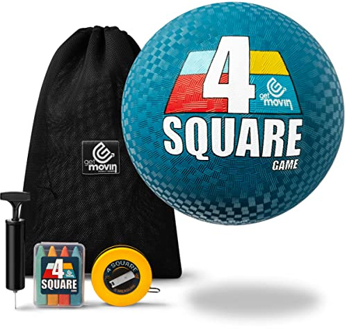 GETMOVIN SPORTS Kit de juego cuadrado 4