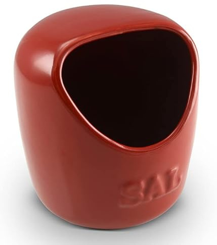 Salzstreuer aus Keramik, 650 ml, Rot