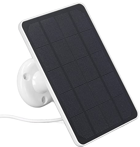 Panel Solar para Cámara, Cargador de Panel Solar para Cámara Tipo C Salida 10W Cargador de Batería de Cámara para Electrodomésticos