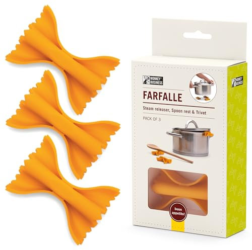 Farfalle – Sollevatore e sottopentola in silicone 3 in 1, poggiamestolo simpatico, accessori da cucina multifunzione