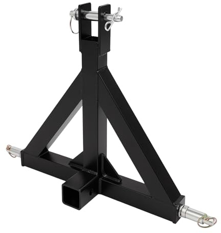 Wiefiche Enganche de remolque de 3 puntos para receptor de remolque de 2