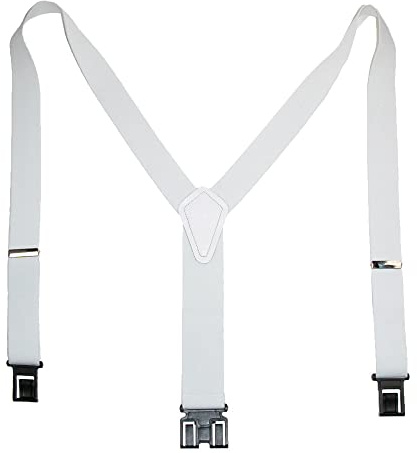 PERRY SUSPENDERS™ 1 1/2 Original Suspenders, White.
