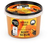 Organic Shop 250ml Body Scrub Renovating Papaya & Sugar