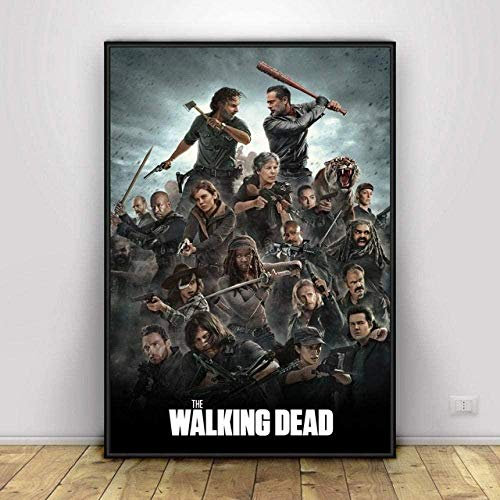 YYLPLLE Puzzles Walking Dead Puzzle 1000 Teile, Comicfiguren Puzzlespiele, Kinder Erwachsene DIY Holzspielzeug Klassische Puzzles 50X75Cm