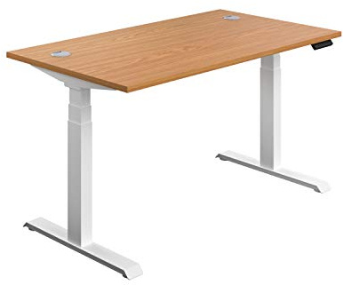 Office Hippo Sit Stand Desk with Electric Twin Motor and Built-in Memory