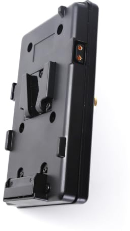 LSYRIA V-Lock V-fäste till guldfäste batteriadapter plattomvandlare kompatibel med Anton-Bauer Sony HDV DSLR Rig Panasonic ARRI röd JVC-video (A-GP-S)