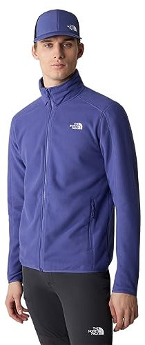 THE NORTH FACE - Giacca in Pile con Zip Integrale da Uomo Resolve - Cave Blue - S