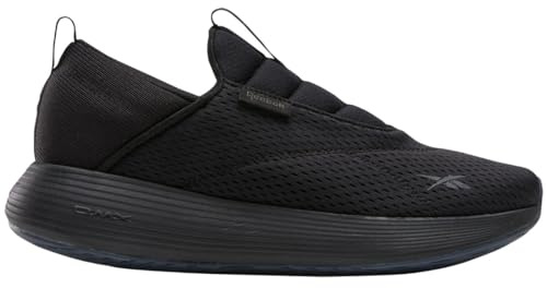 Reebok Scarpe da Ginnastica da Uomo DMX Slip On 61, Nero Grigio 5, 36.5 EU