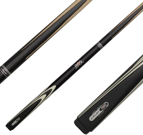 Winsport Ronnie O'Sullivan The Legend Edition Queue de billard professionnelle du champion du monde, bois de frêne sélectionné, super qualité de jeu, en option avec rallonge et sac (queue)