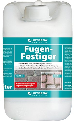 HOTREGA Fugen Festiger, für Sandfugen geeignet, Schutz vor Unkrautbewuchs, elastisch (5 Liter)