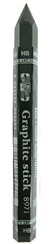 Koh-I-Noor Jumbo Holzloser Graphit-Bleistift HB