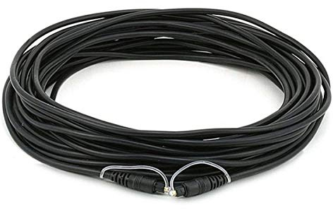 Monoprice 106735 S/PDIF (Toslink) Digital Optical Audio Cable, 40ft Black