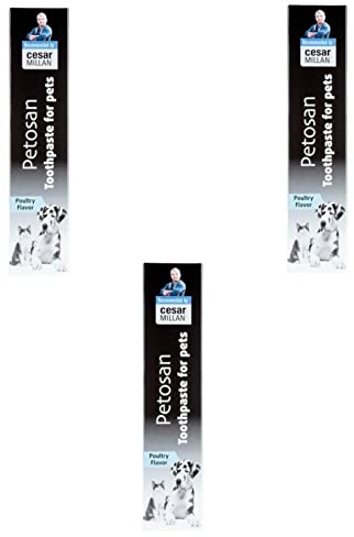 Petosan Zahnpasta - Huhngeschmack - 3 x 70 g