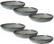 Villeroy & Boch like. by Lave gris 6x Schale flach klein, 22cm, Steingut, beige