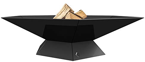 KRATKI Coupe-feu Goblet | 69,5 x 60,2 x 18 cm | Feu de Jardin en Acier | Idéal pour Le Jardin