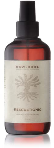 RAW ROOTs | Rescue Tonic 200ml | Cooling Spray hilft bei Haut- & Kopfhautproblemen - Kühlend, Beruhigend & Feuchtigkeitsspendend | Naturkosmetik Vegan Nachhaltig mit Aloe Vera | Dänische Handarbeit