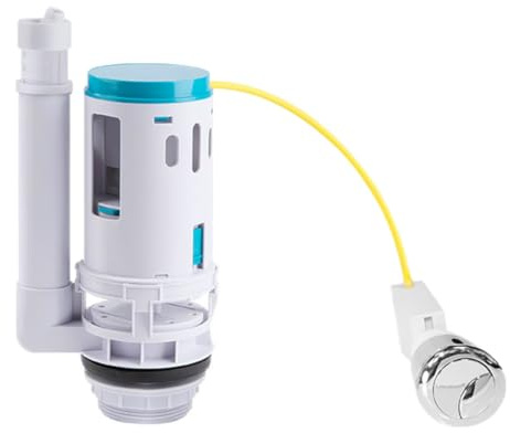 Double Button Remote Control Split Drain Valve Toilet Drain Valve Toilet Tank Accessories Replacement Parts