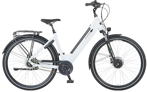 Prophete Geniesser 2.0 City E-Bike 28 Zoll - 360Wh - Integrierter Akku - Frontmotor - 7-Gang Nabenschaltung - HDY. Scheibenbremse - Rahmenhöhe 48 cm