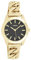 Oozoo - Timepieces Damen Uhr in Gold/schwarz | Armbanduhr Damen mit Edelstahlarmband | Moderne Uhr für Frauen | Edle Analog Damenuhr in rund C11422 (32mm Gehäuse)