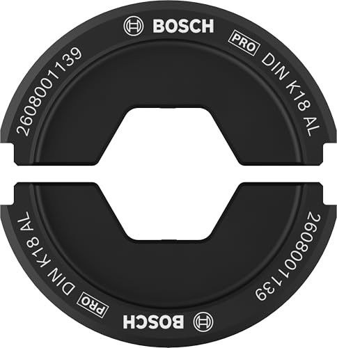 Bosch 1x Matriz de engaste PRO Aluminium (67 x 45 mm, Professional Accesorios Herramientas de engaste)