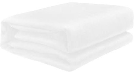 JISADER Red de protección para Plantas de jardín, Red antipájaros, Protectora para Vegetales, Blanco, Longitud 6m