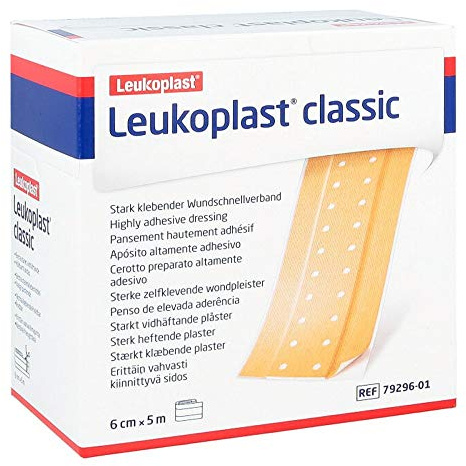 LEUKOPLAST Classic Pflaster 6 cmx5 m Rolle 1 St
