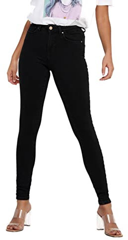 ONLY Female Skinny Jeans ONLPOWER Mittlere Taille Skinny Fit Jeans