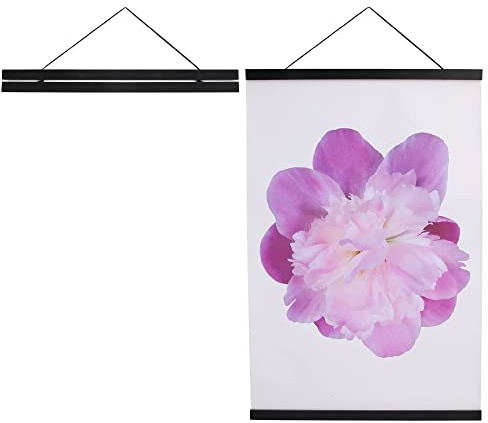 Aynoo Magnetic Poster Hanger Frame, 18x12 18x24 18x28 Picture Frame Hanger, 18 Inch Magnetic Hanger Frame,Black