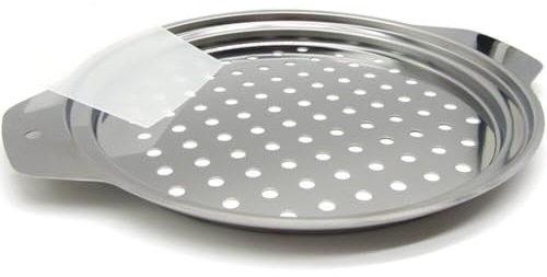 Fopytu Stainless Steel Spaetzle Maker Lid with Scraper Traditional German Egg Noodle Maker Pan Pot Spaghetti Strainer Pasta Maker