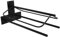 Sattelständer, Double Bar Iron Keep Tidy Wall Saddle Pad Rack Verdickt für Horse Tack