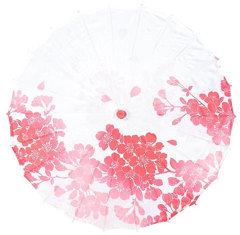 OATIPHO Parasol Soie avec Motif De Parapluie Décoratif pour Photographie Spectacles De Et Événements Festifs
