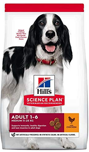 Hills Canine Adult mit Huhn 12kg, 1er Pack (1 x 12 kg Packung) - Hundefutter