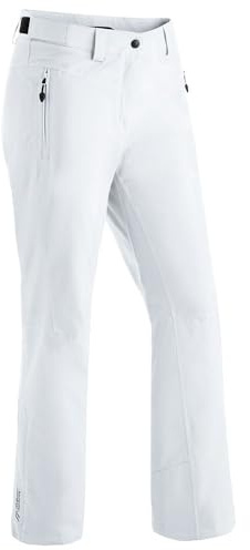 Maier Sports Damen Ronka Hose, White, XS