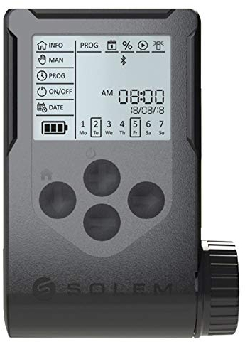 SOLEM Programador riego a Pilas WooBee 1 estación con Bluetooth