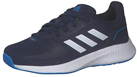 adidas Runfalcon 2.0 Running Shoe, Dark Blue/Cloud White/Blue Rush, 38 2/3 EU
