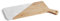 Springlane Servierbrett - Kautschukholz & Marmor - 42 x 22 x 1,5 cm - Käseplatte