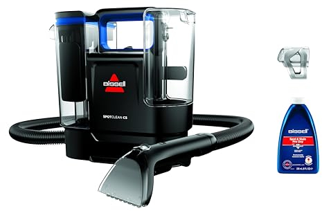 BISSELL® SpotClean® C5 | Fleckenreiniger | Leistungsstarke und kompakte Fleckenreinigung | Sprühen, schrubben, und saugen in einem | Für Teppiche, Polstermöbel, Fahrzeuginnenräume & mehr | 3861N