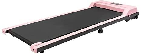 Konfiur löpband för hemmet, promenaddyna, löpband, skrivbord, elektriskt löpband för kontor, 1–6 km/h, hastighet, justerbar, vikbart, löpband, tyst 1-stycks bordslöpare med LED-display