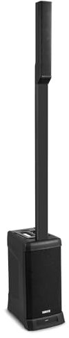 Vonyx VX820 Column Speaker System, PA Anlage Aktiv, 400W Line Array Säulenlautsprecher mit 8 Zoll Subwoofer Aktiv, Bluetooth 5.0, DSP, 4-Kanal-Mixer – DJ Anlage Komplett Set, PA Lautsprecher