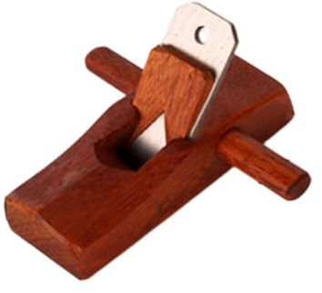 Pialla Di Legno Manuale | Strumento Manuale Multifunzionale Comodo Aereo A Mano Spazzola In Mogano | Forniture Di Falegname, Accessori Ergonomici Per Fai Da Te, Pialla
