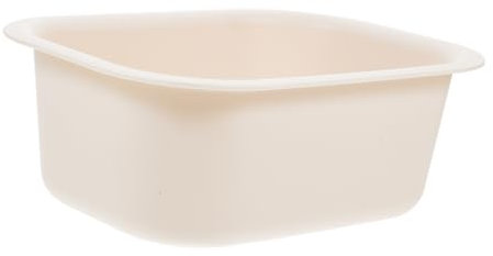 Toddmomy Cuenca Pequeña Engrosada Para Cuidado Infantil Cambiador Portátil Para Bebés Cubeta De Plástico Para Higiene Diaria Para Viajes y Camping