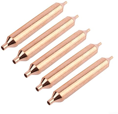 5-pack koppar torkfilter, för kylsystem till säkert vatten (B)