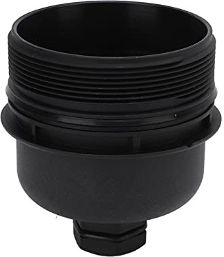 ZASCHMOY Cubierta de la Carcasa de la Tapa del Filtro de Aceite del Coche 2S6Q6737AA Reemplazo para MK2 2008-On