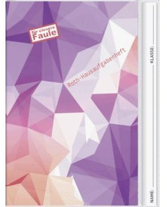 Brunnen 10 x Aufgabenheft Für clevere Faule A5 90 g/qm 48 Blatt Trendmotive Girls
