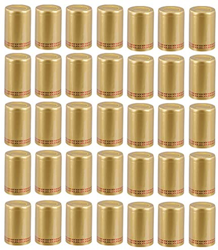 YARNOW 200stücke Rotwein Schrumpfkapseln Wärmeschrumpfende Flaschenabdeckung Für Bar Und Weinkeller Flaschenverschluss Für Weinflaschen Bar Zubehör