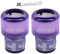 EFOTIML Filtres à vide 2 Pack Remplacement pour Dyson V11 Moteur de couple V11 Animal V11 Complete V11 Extra V15 Détecter V15s Détecter les aspirateurs sous-marins,Comparer à la pièce 970013-02